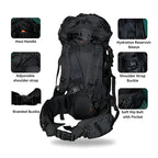 Imported PX mountain  60L Hiking Backpacks
