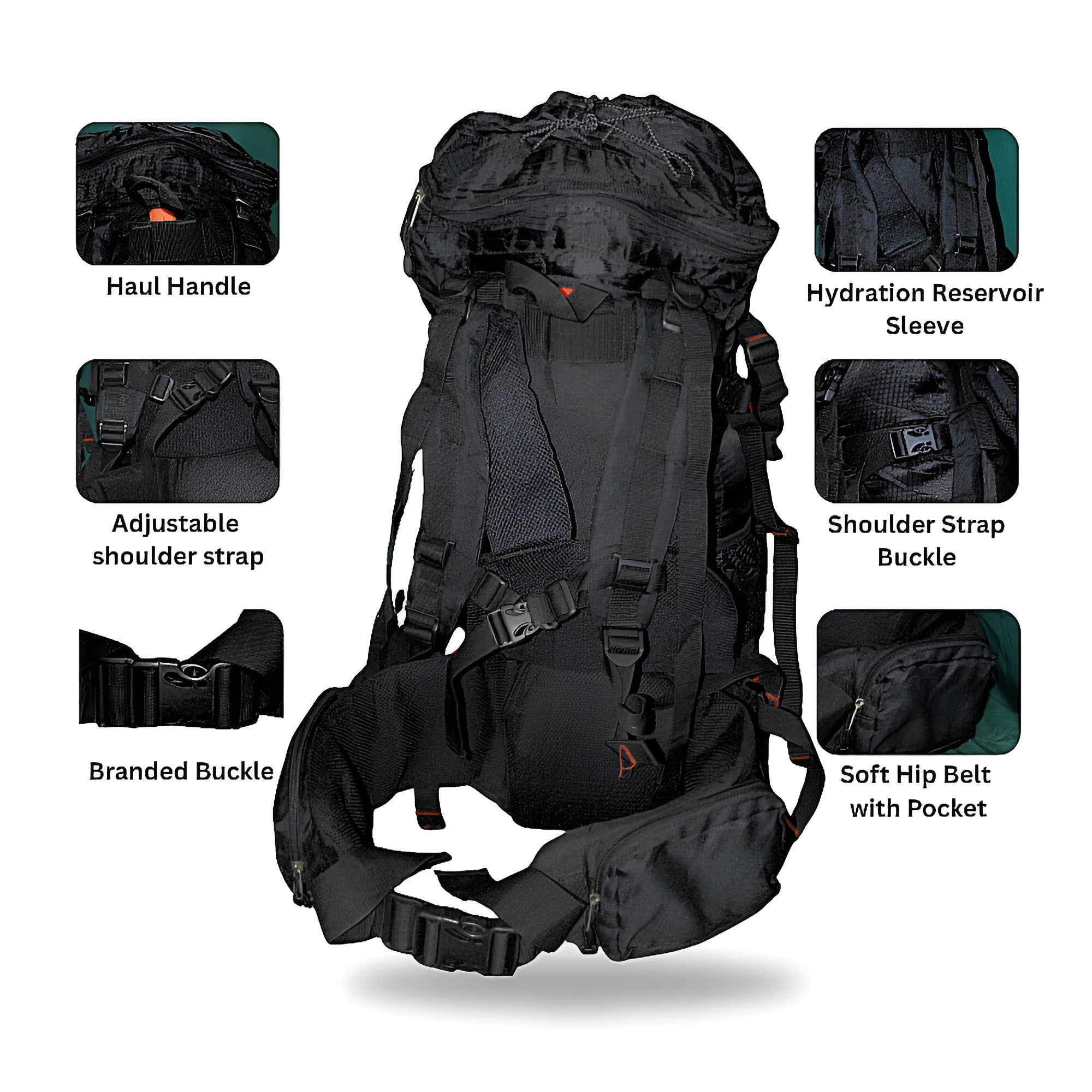 Imported PX mountain  60L Hiking Backpacks