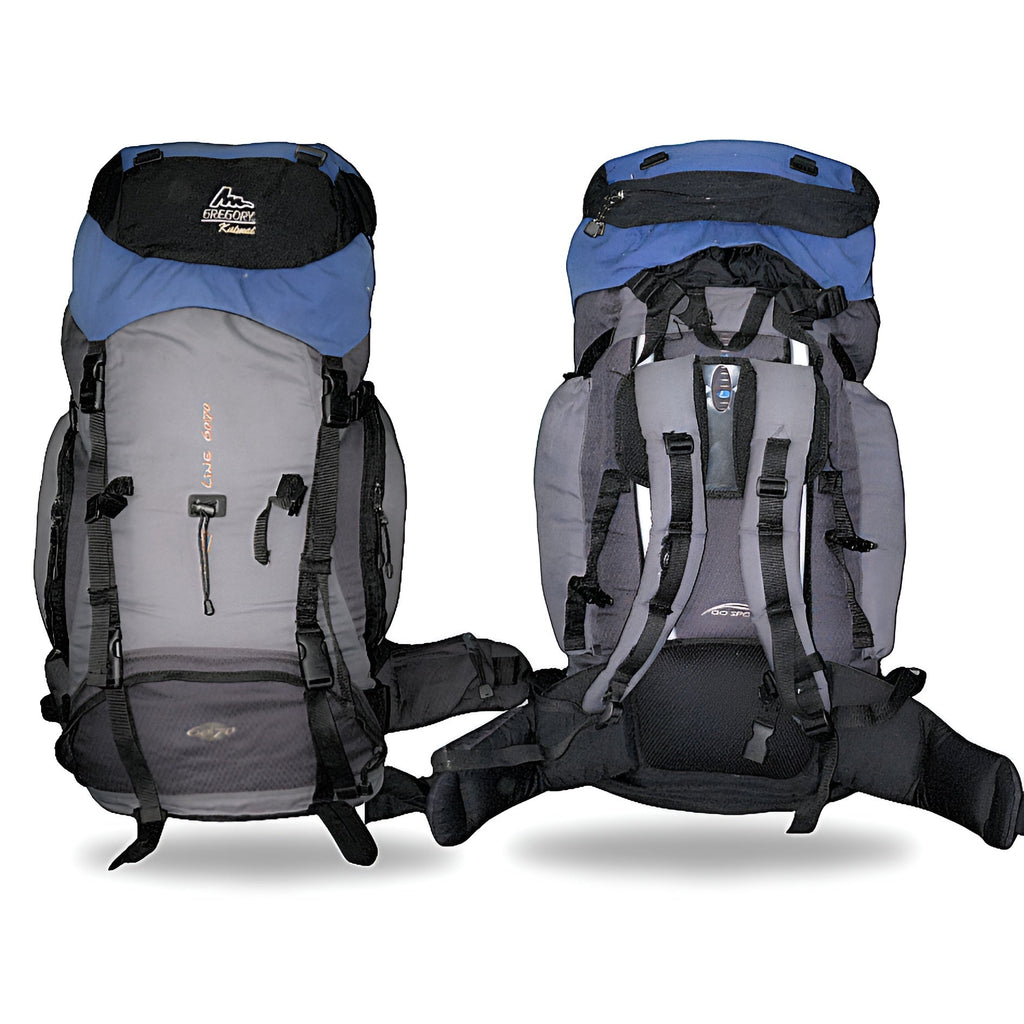 Imported 65L Gregory Katmai Hiking & Travel Backpack – Lightweight & Comfortable