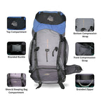 Imported 65L Gregory Katmai Hiking & Travel Backpack – Lightweight & Comfortable