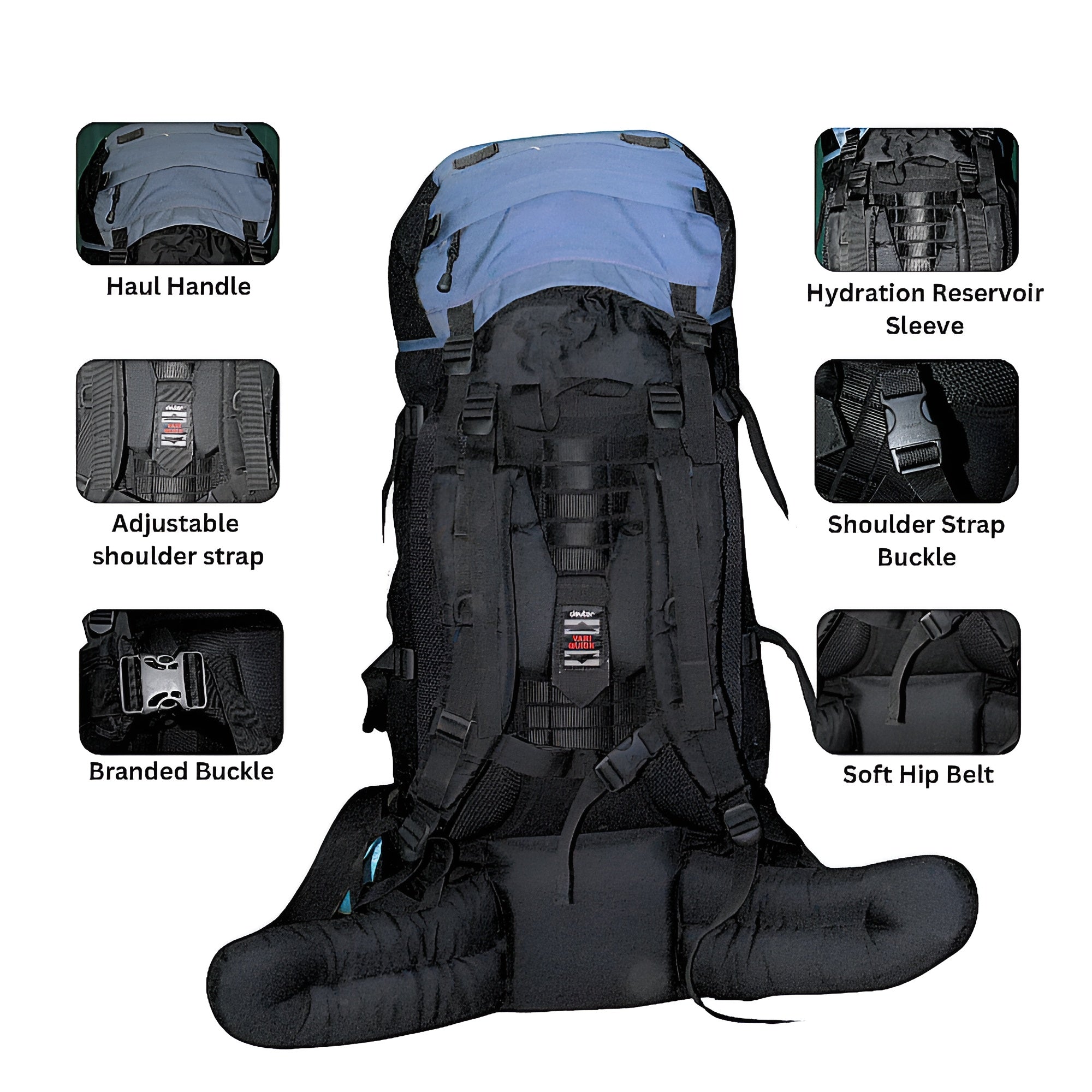 Imported 65L Gregory Katmai Hiking & Travel Backpack – Lightweight & Comfortable