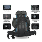 Lowe Alpine 70L+ Expedition Backpack – Trekking & Travel
