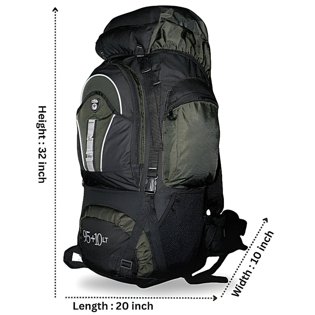 Mega Adventure Deal – 65L Hiking Bag + String Bag + Rain Coat | Save 700 with HikerMart