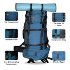 Finnmark 60L Imported Backpack – Durable German Outdoor Hiking & Trekking Bag