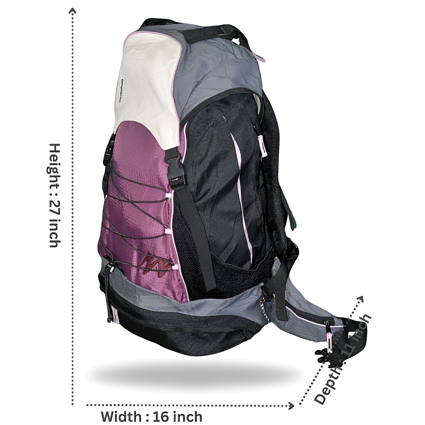 Quechua 50L – Compact Backpack for Running, Hiking & Travel