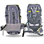 Mega Adventure Deal – 65L Hiking Bag(Aluminum Rods) + String Bag + Rain Coat | Save 1000 with HikerMart