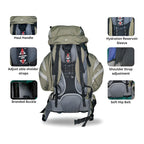 ANDINA 80L Backpack – Extra Pockets | Built for Big Adventures