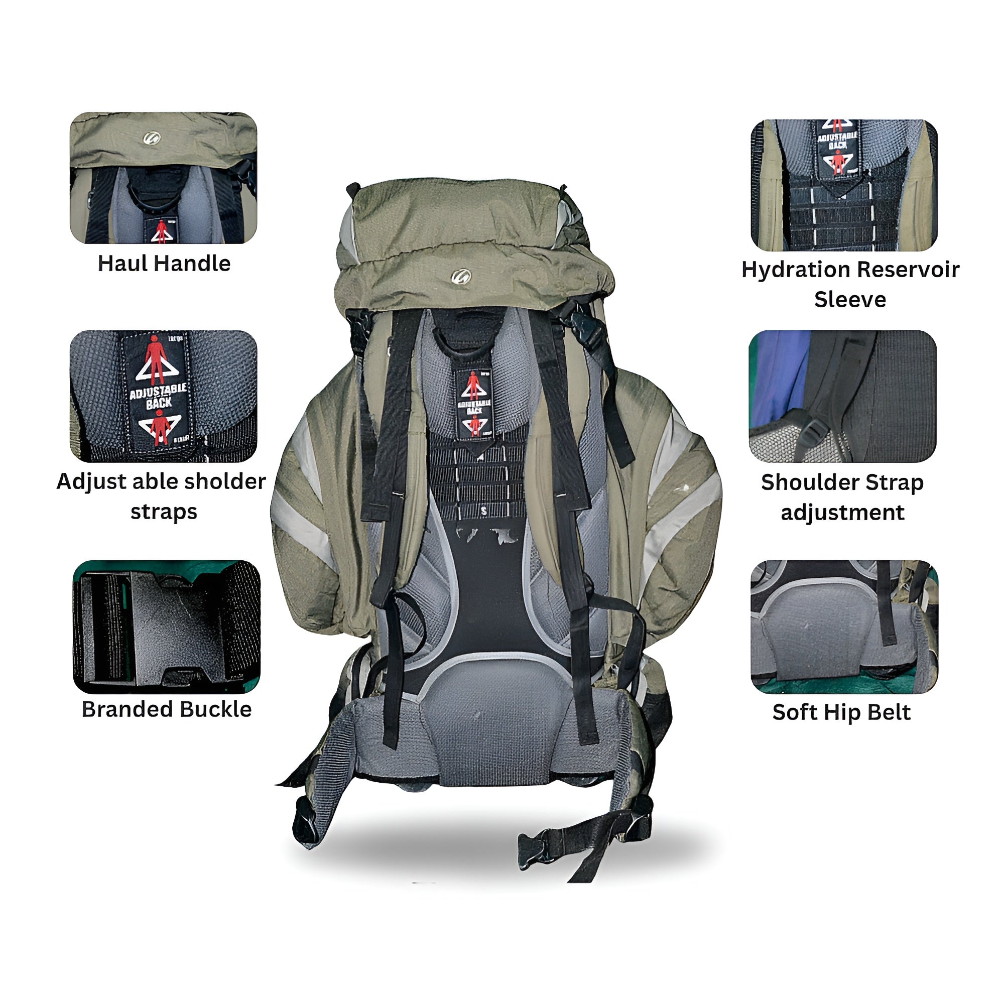 ANDINA 80L Backpack – Extra Pockets | Built for Big Adventures