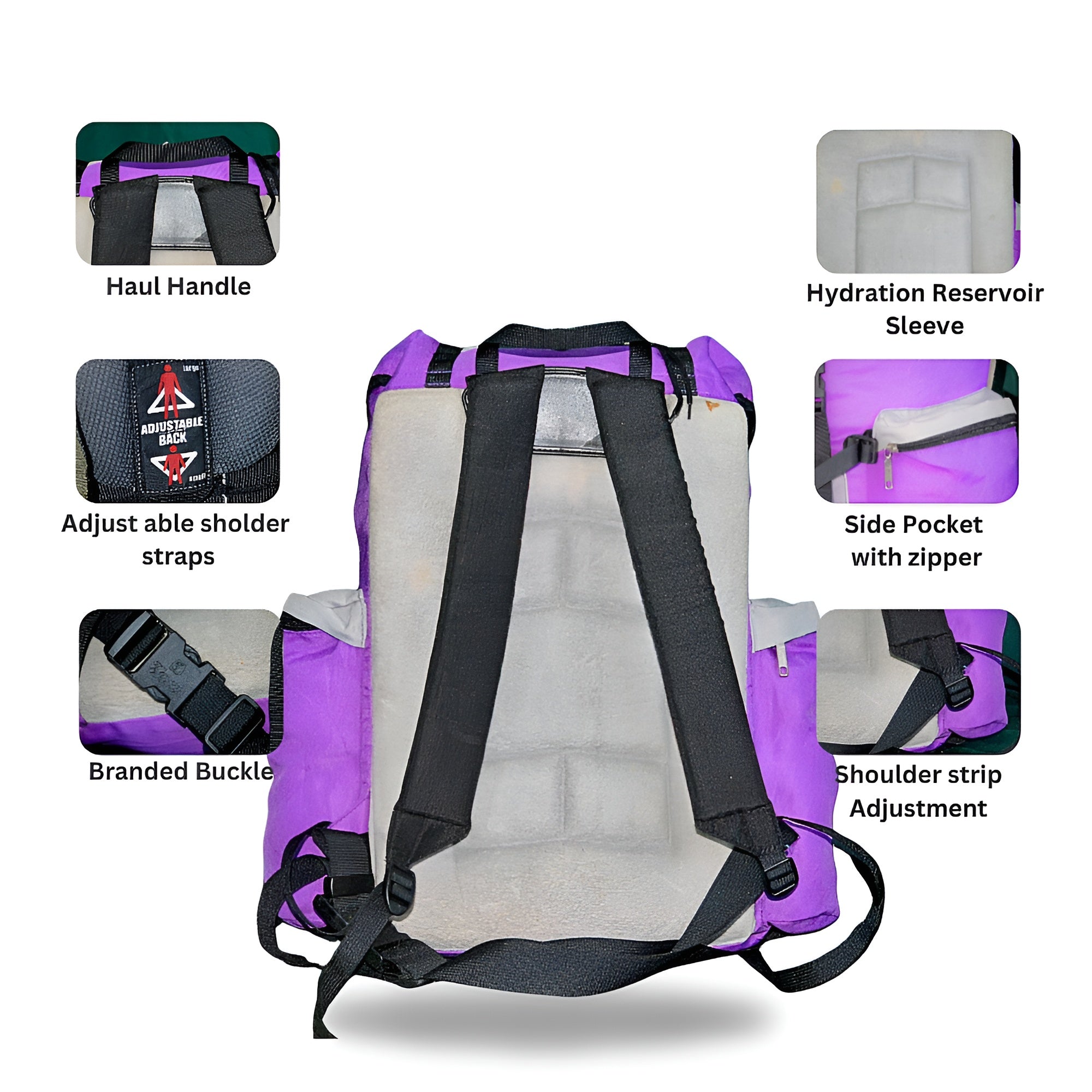 Imported Seven Pard 40L Backpack – Outdoor Camping, Hiking & Travel