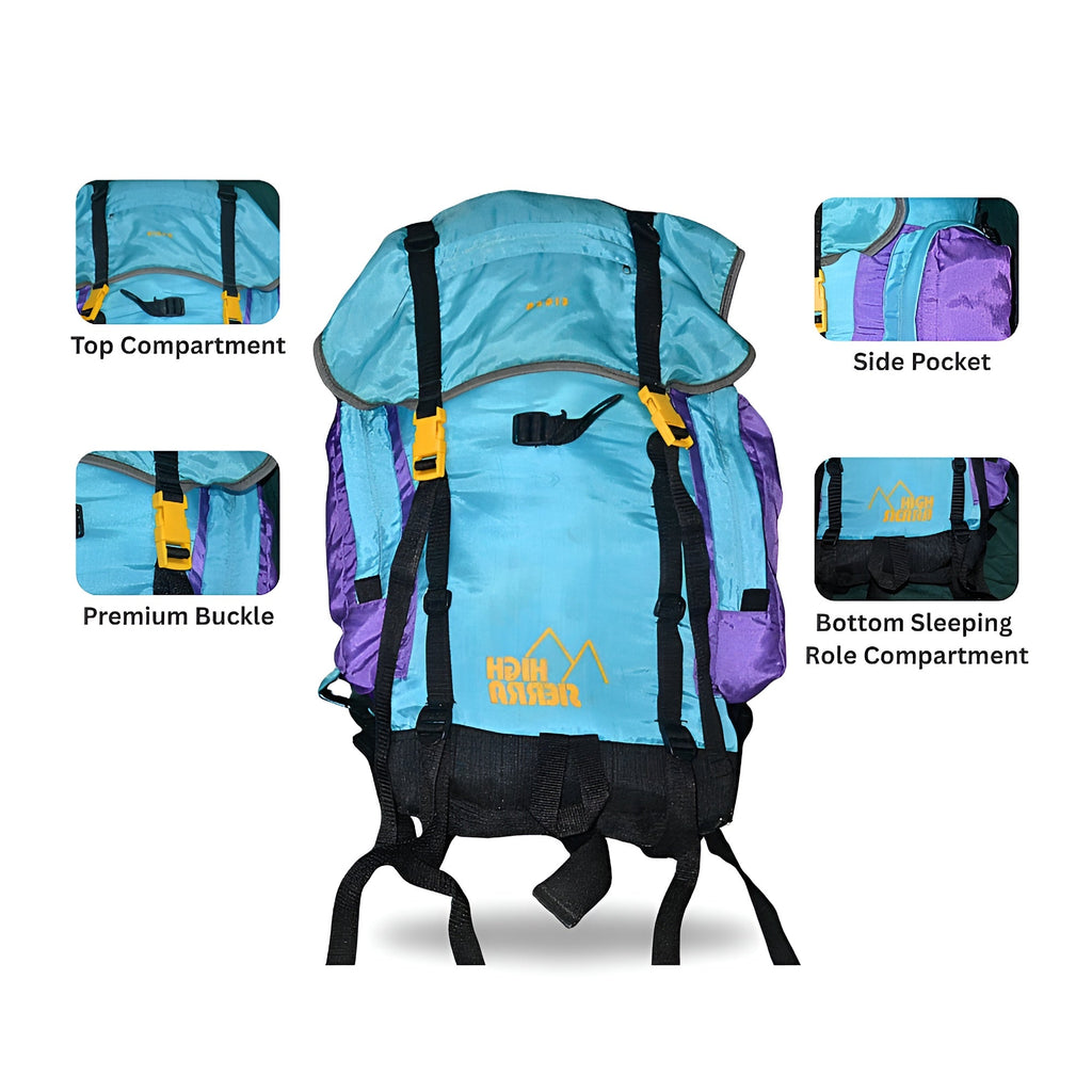 High Sierra 45L Outdoor Backpack – Durable & Lightweight for Hiking, Camping & Travel