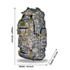 Imported Camouflage  80L Climb Bag Tactical Large Backpack for Outdoors Hiking Camping & Travel