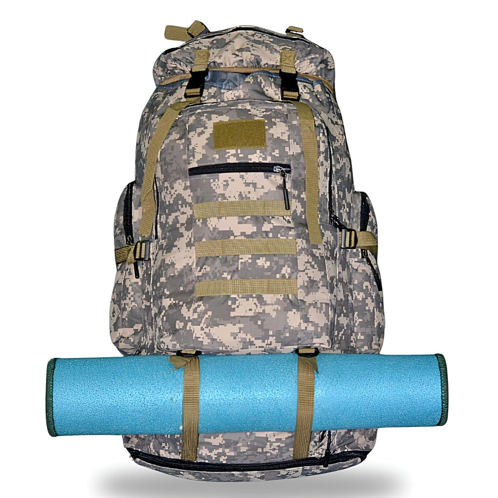 Imported Camouflage  80L Climb Bag Tactical Large Backpack for Outdoors Hiking Camping & Travel
