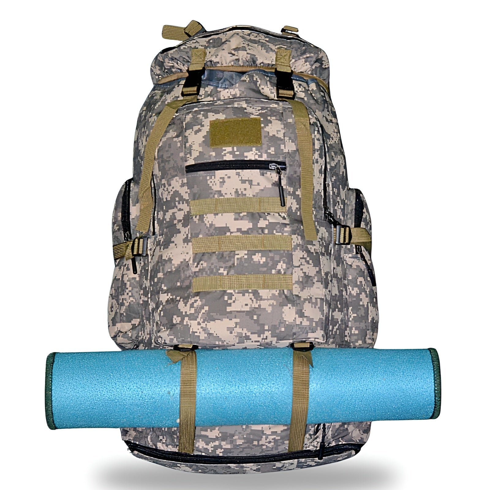 Imported Camouflage  80L Climb Bag Tactical Large Backpack for Outdoors Hiking Camping & Travel