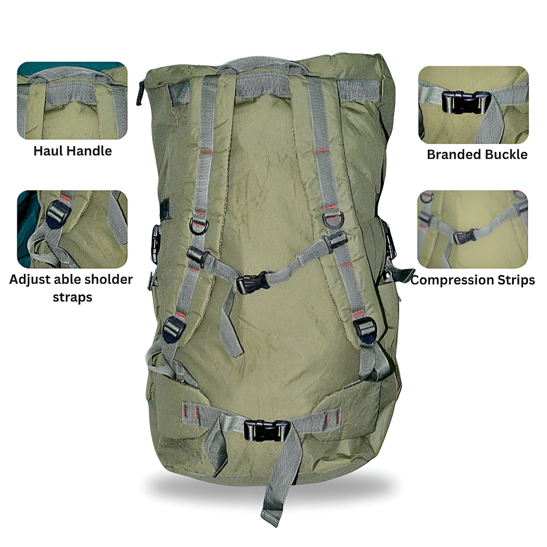 Imported FLYIFE 120L Hiking Backpack Camping Large Trekking Rucksack Mountaineering