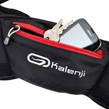 Decathlon Running Hydration Belt – 2x 250ml Bottles + Storage Pocket