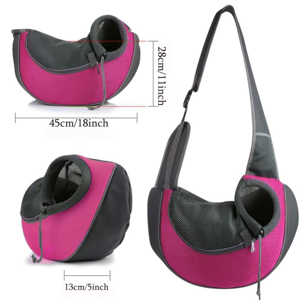 Mesh Oxford Sling Shoulder Bag – Casual Travel Tote