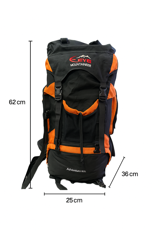 C-EYE Mountaineer 60L – Durable, Ergonomic & Stylish