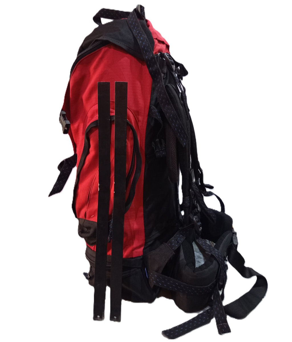 Quechua Forclaz 60L Trekking Backpack – Red/Black