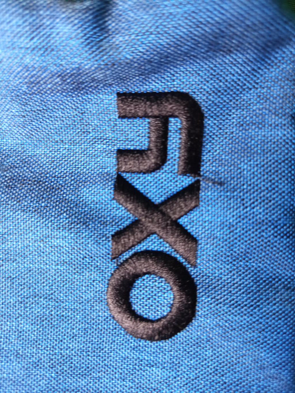 OXY Drawstring Bag – BLUE/BLACK 14" x 18"