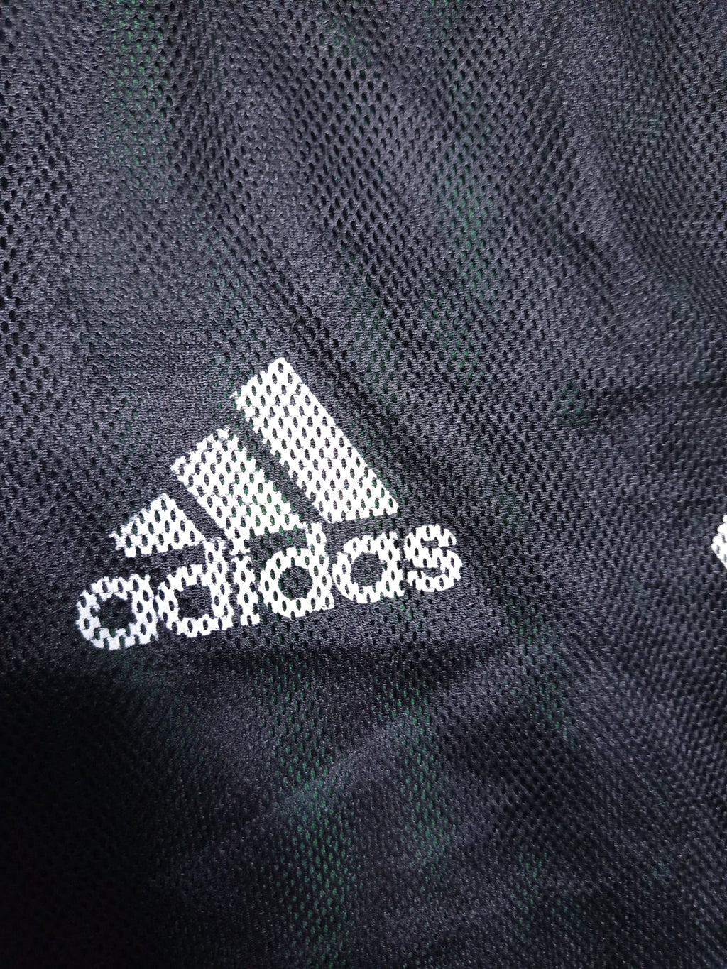 Adidas Drawstring Bag – black/white 14" x 18"