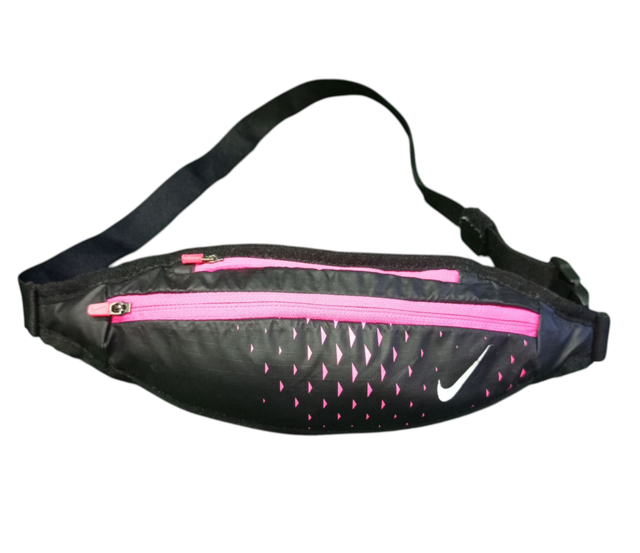 Nike Large Capacity Waistpack – Black/Hyper Pink/Silver