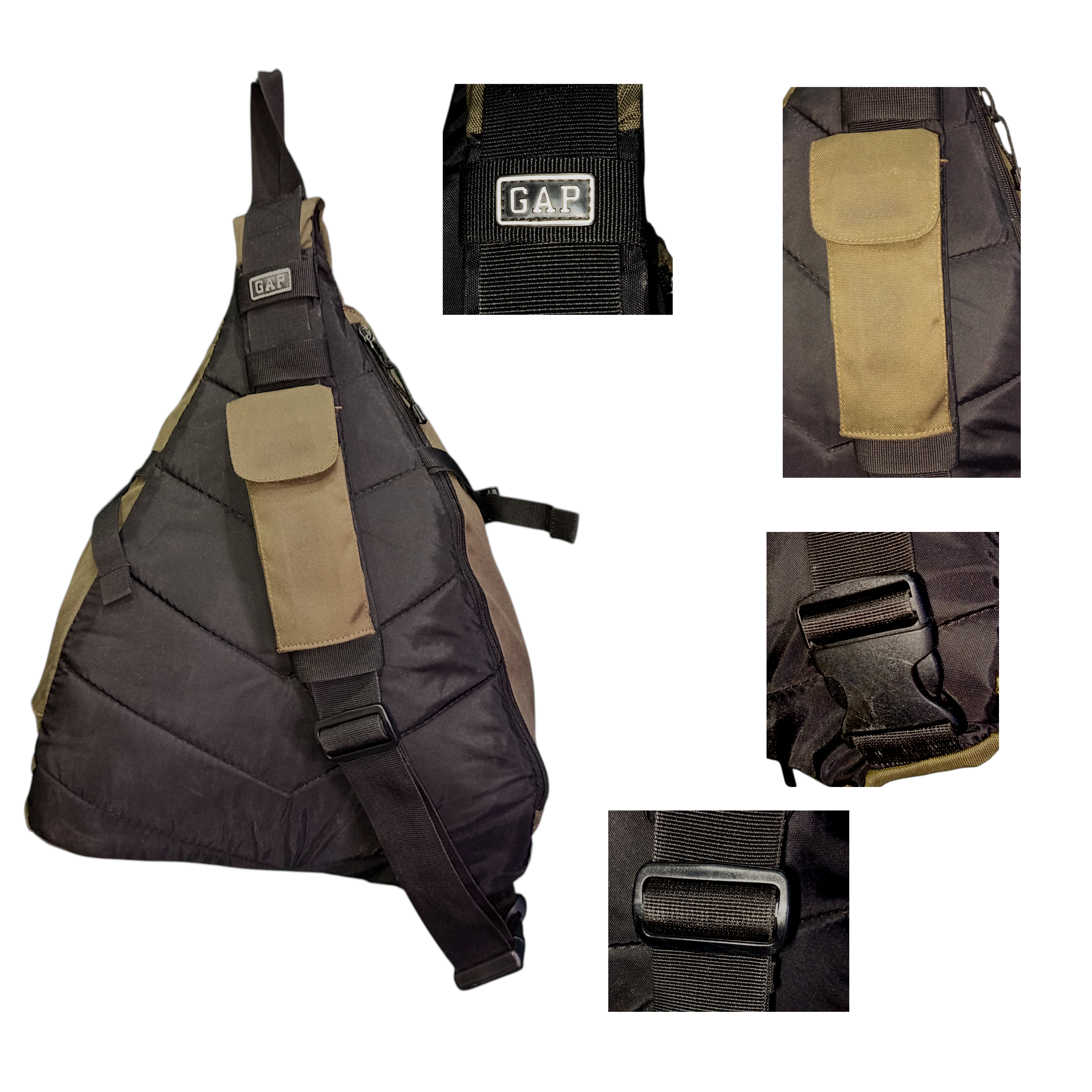 Vintage GAP Sling Bag – Green