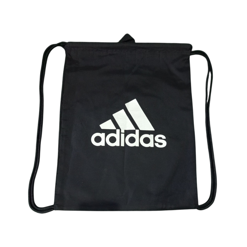 Adidas Drawstring Bag – BLACK 14" x 18"
