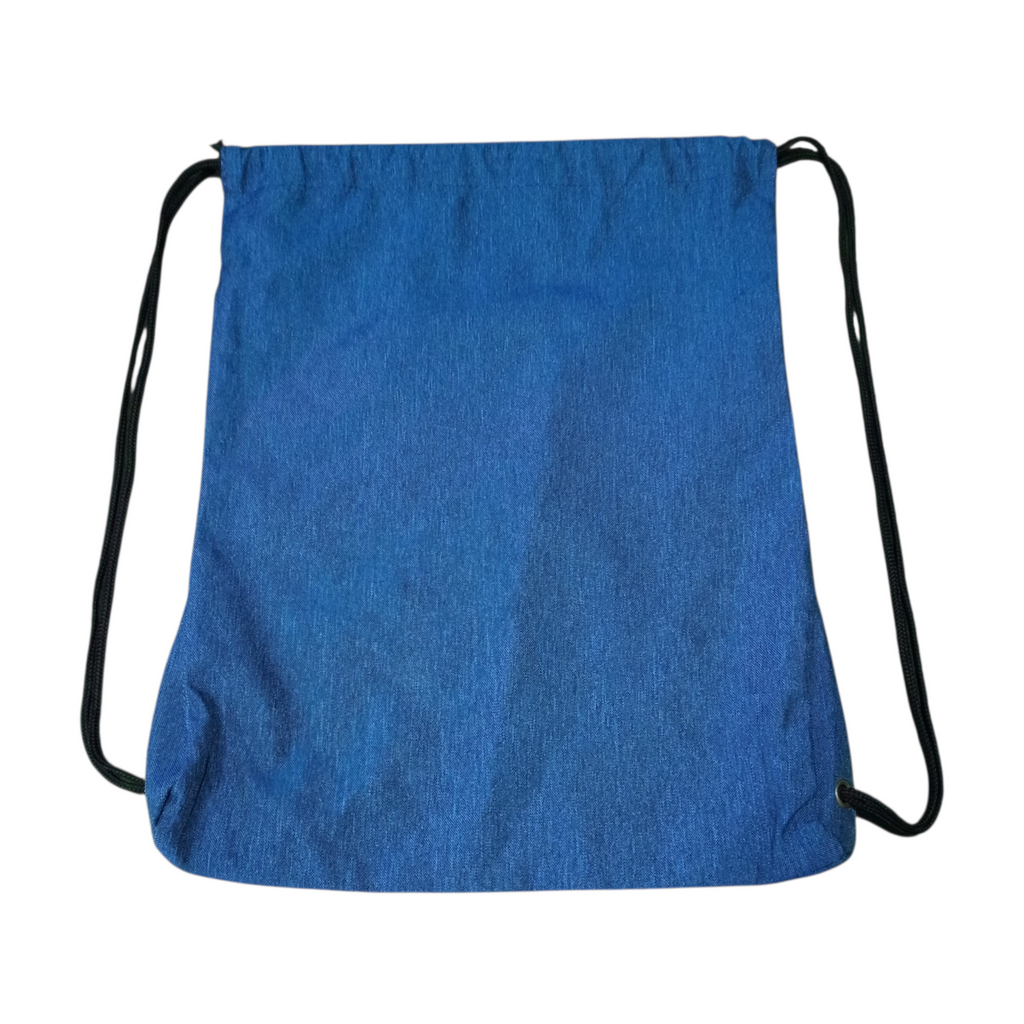 OXY Drawstring Bag – BLUE/BLACK 14" x 18"