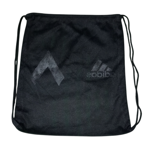 Adidas Drawstring Bag – black/white 14" x 18"