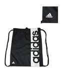 Adidas Drawstring Bag / Gymsack – BLACK 14" x 18"