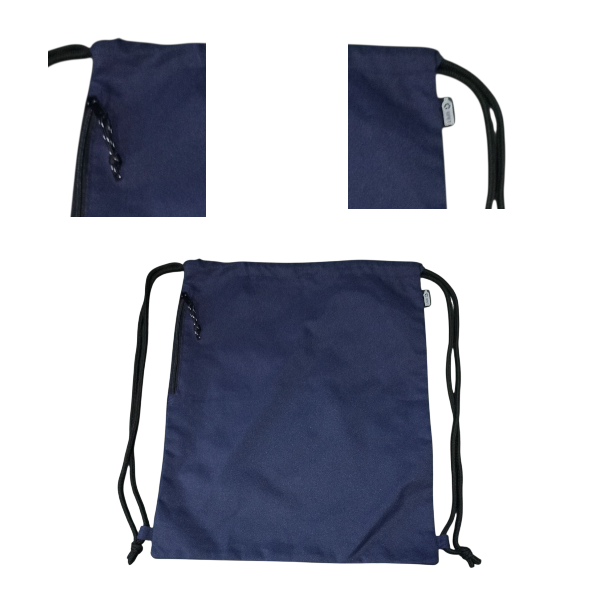 MVM Drawstring Bag – DARK BLUE 14" x 18"
