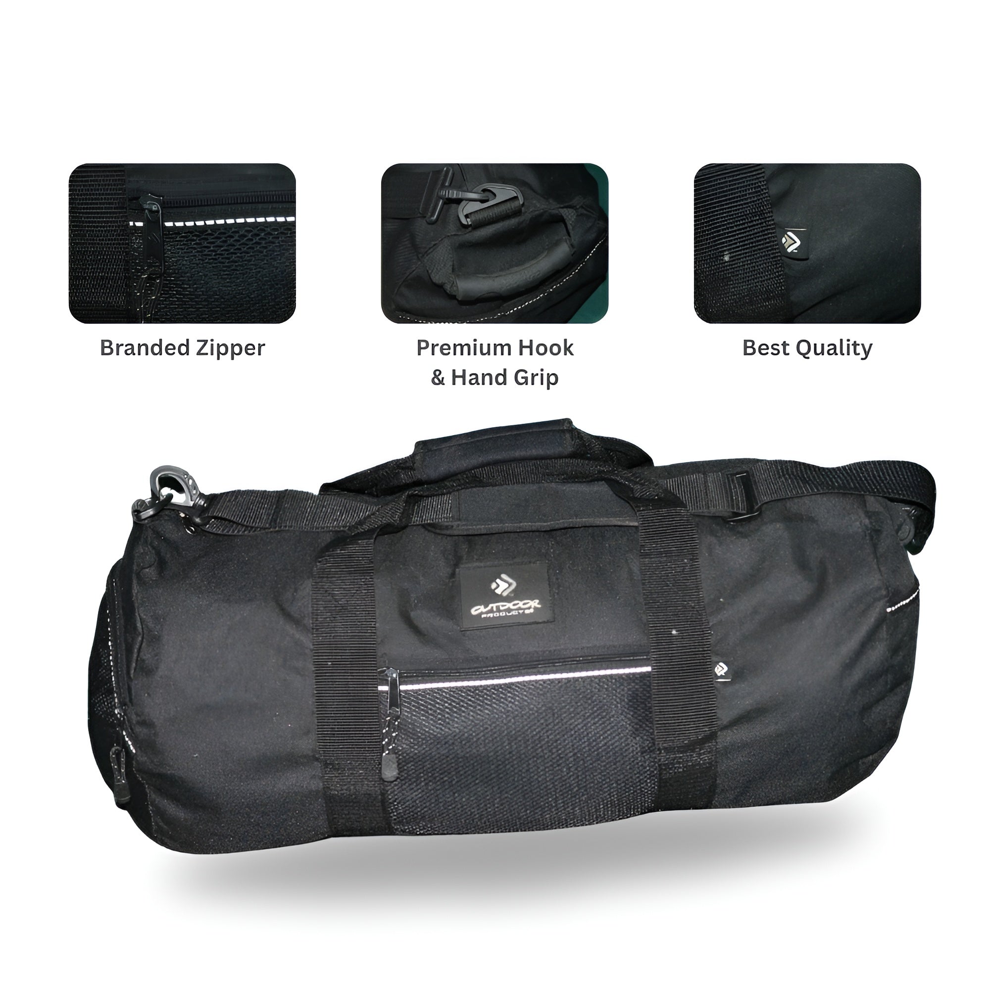Outdoor Travel Duffel Bag – Lightweight, Durable & Spacious with Mesh Bag