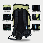 Decathlon 40L Compact Hiking Backpack – Lightweight, Durable & Adventure-Ready